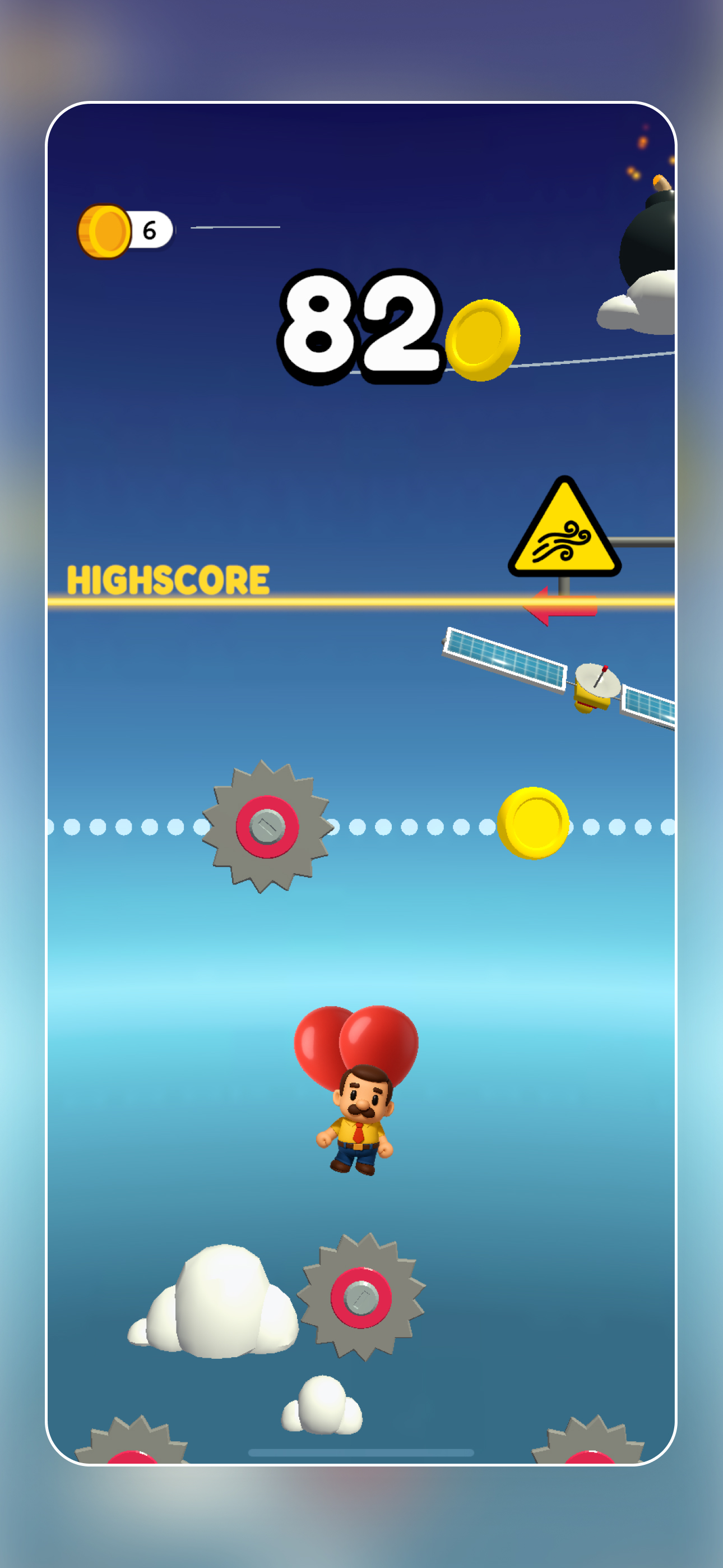 Don't Pop Bob power-up collection